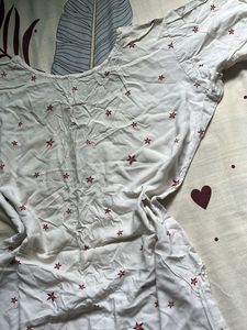 Cute Star Print Kurta