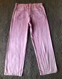 Vintage Pink Jeans