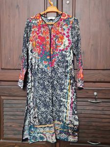 Floral Print Kurta