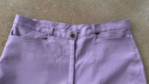 Lavender Straight Pants