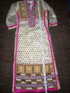 Stiched Churidar Set