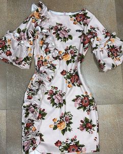 Floral Ruffle Dress