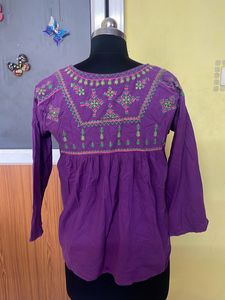 FUSION Embroidered Top Sale!! ✨
