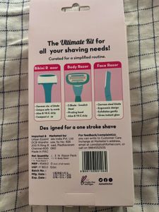 The Ultimate Razor Trio Kit | Bikini, Body &amp; Face