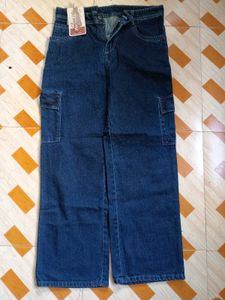 32 Size Blue Cargo Women