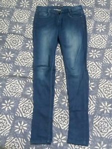 Dark Blue Denim Jeans