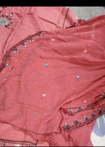 Elegant Embroidered dress material