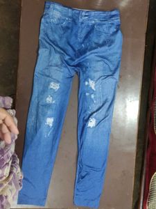 Denim Look Leggings