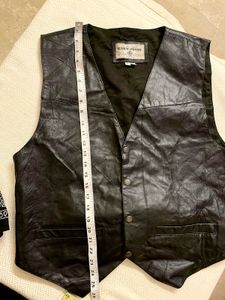 Leather Vest - Rock/Biker Style