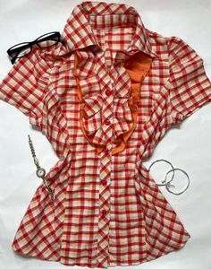 Vintage Fitted Y2k Shirt