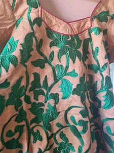4XL Embroidery Beautiful Cotton Straight Kurti 😍