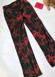 Dragon Tie Around Pants