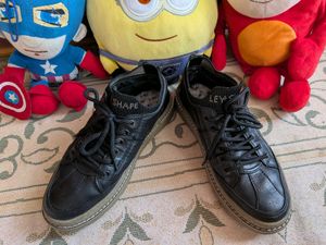 Stylish Black Sneakers
