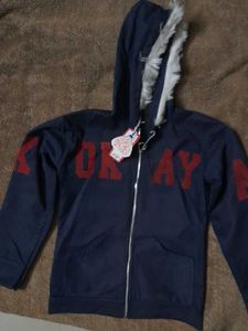 Navy Sweatshirt With Tag