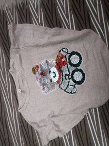 Party Wear Crop Top For 2-3 Years Old Girl