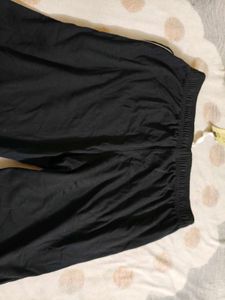 Black Track Pants - Size M
