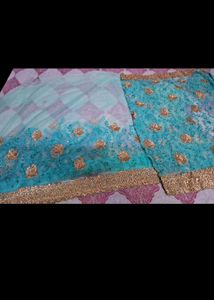 Heavy Work Net Saree