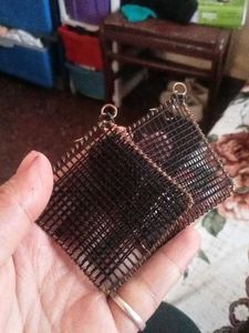 Square Woven Earrings Combo