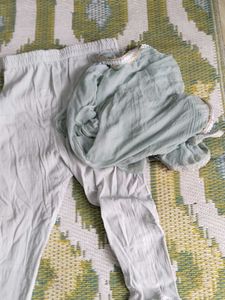 Light Blue Ruffled Dress