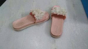 Pink Colour Slippers