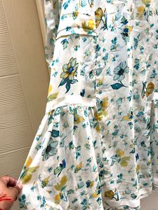 Floral Print Tiered Tunic