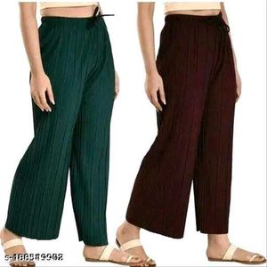 Elegant Modern Women Palazzos Pants