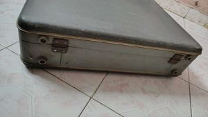 Grey Medium size Suitcase