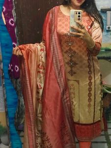 Elegant Banarasi Silk Kurta Set