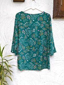 🌿 Emrald (Sea Green) Beautiful Tunic