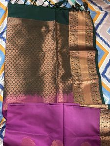 Silk Saree with Woven Design