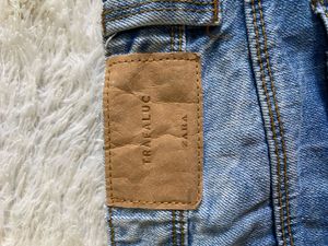 ZARA Denim Button Fly Shorts