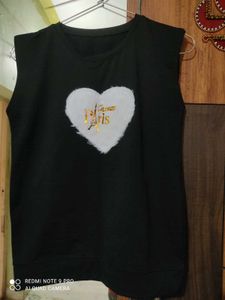 Black Sleeveless Top