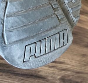 Puma Black Slip-On Sneakers