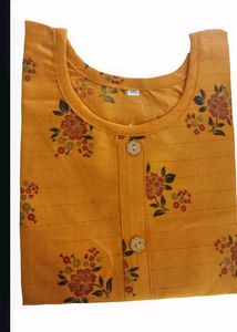 Floral Print Kurta
