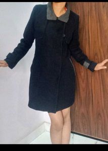 Stylish premium quality Navy Blue Coat dress