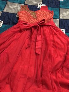 Beautiful Princess Gown With One ☝️ Dupatta