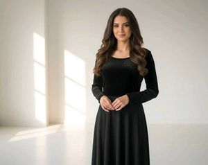 Elegant Black Maxi Dress