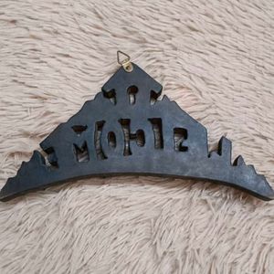 Key Holder Wooden Welcome Hanger