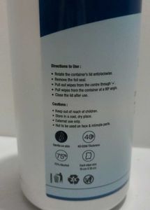 Bombay Shaving Company Wet Wipes