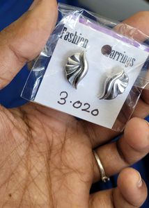 925 Pure Silver Peacock Bird Shape Stud