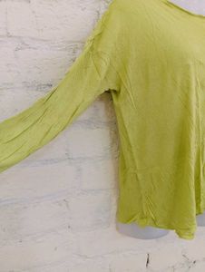 Zara Lime Green Knit Top