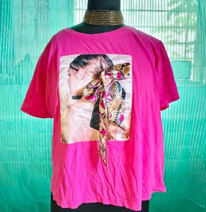 Size M/ L🎁Buy 2 Get 1 Free🎁 Pink Graphic Tee