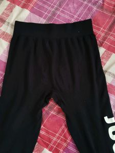 Black Athletic Full Length Tights