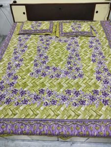 Floral Cotton Bedding Set