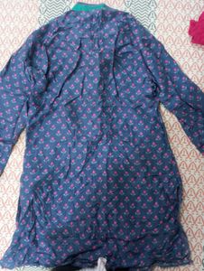 Floral Print Kurti Top