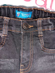 Boy&#39;s Black Denim Jeans