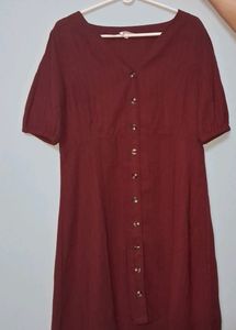 Mast & Harbour New Maroon Dress