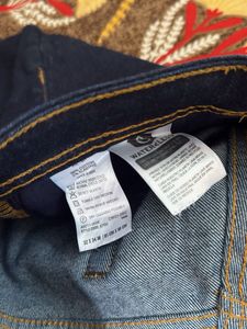 Levis Raw Wash Dark Blue Denim Jean Original New