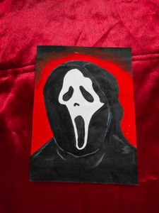 Handmade Scream Movie Artwork