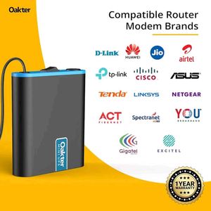 Oakter 12V Mini UPS for WiFi Router/Modem